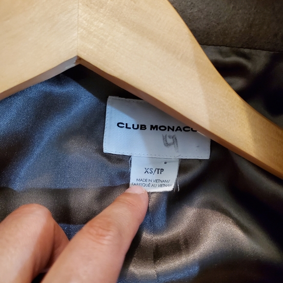 Club Monaco|Wool-blend double breasted pea… - Picture 14 of 15